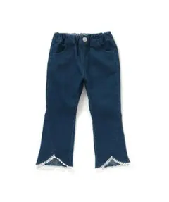 新品　アプレレクール　WEB限定 裾レースフレアパンツ　おそろい