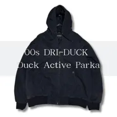 希少 DRI DUCK ダックジャケット フーディ 中綿 黒フェード L 希少 DRI DUCK ダックジャケット フーディ 中綿 黒フェード L 2025年