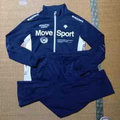 DESCENTE Move Sport ジャージ 上下 ネイビー