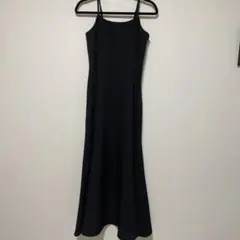 NICE CLAUP/キャミワンピース/ロング丈 レースアップ/サイズL