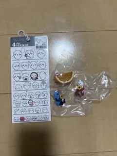 ちいかわ 4サイズステッカー シール パペットスンスンガチャガチャ