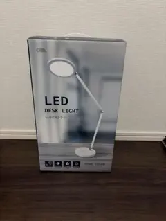 オーム電機 LEDデスクライト 調光調色タイマー付 ODS-LDC6K-W