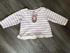 petit main ストライプ トップス 80サイズ