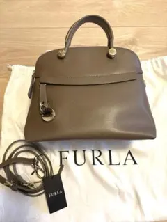 美品　フルラ　パイパー　S サッビア　ハンド　ショルダー　バッグ　廃盤 美品 フルラ パイパー S サッビア ハンド ショルダー バッグ 廃盤 人気