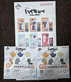 ハイキュー 一番くじ アクリルチャーム チケットケース