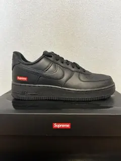 Nike supreme Air Force 1 ブラック 24.5センチ