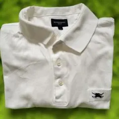 BURBERRY GOLF ホワイトポロシャツ L半袖