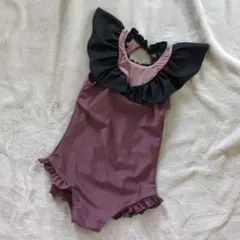 キッズ 女の子 フリル付き ワンピース 水着 春夏秋冬 130
