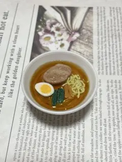 ミニチュア(大きめ) 醤油ラーメン② ハンドメイド