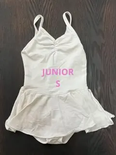チャコット　レオタード　JUNIOR S 105-115cm ホワイトのサムネイル