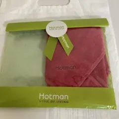 Hotman タオルハンカチ 赤のサムネイル
