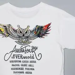【UVERworld】Mサイズ Tシャツ ホワイト バックプリント ライブTのサムネイル