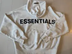 ESSENTIALS ホワイト パーカー ビーニーセットのサムネイル