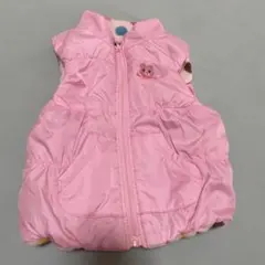 ミキハウス　ホットビスケッツ 中綿ベスト