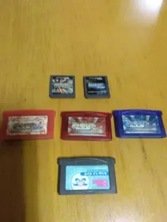 【バラ売り不可】箱無しゲームソフト6本セット（DS&GBAソフト）