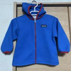 秋冬用【パタゴニア】18M キッズフリースジップアップジャケット フーディパーカ