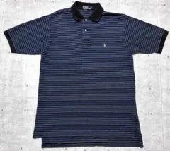 90s Polo by Ralph Lauren ボーダー 半袖 ポロシャツ