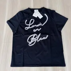 新品タグ付き ランバンオンブルー Tシャツ カットソー ネイビー 38のサムネイル