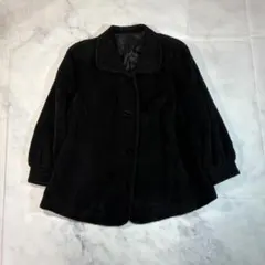 Casey Vidalenc ケーシーヴィダレン 黒 ベルベット ジャケット - メルカリ