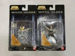 聖闘士星矢フィギュア 白鳥星座氷河　鳳凰星座一輝 MOVING SOLDIER