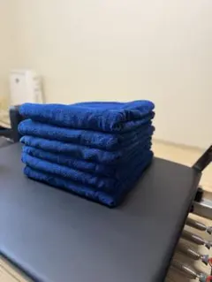 今治タオル 大判タオル 6枚セット ネイビー 美品