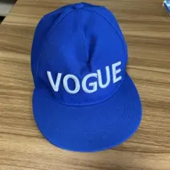 VOGUE ベースボールキャップ ブルー