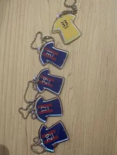 FC東京　キーホルダー　5点セット