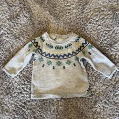 H&M 裏起毛スウェット　90