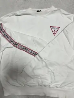 GUESS スウェット ホワイト ロゴテープのサムネイル