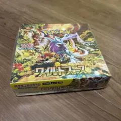 ポケセン産 ポケモンカードBOXワイルドフォース 未開封シュリンク付き