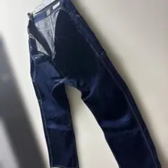 バックナンバー❣️和紙デニム❣️ペインター❣️メンズ❣️濃紺❣️XLサイズ❣️