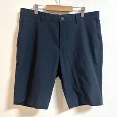美品✨UNIQLO ユニクロ 感動ショートパンツ ネイビー M ハーフパンツのサムネイル