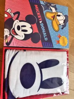 ディズニー ミッキー&ドナルド バスタオル