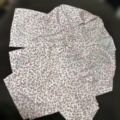 ワコール　未使用　花柄　長袖　パジャマ M 前焼き