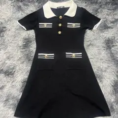 Her lip to San Rocco Tweed Knit Dress - メルカリ