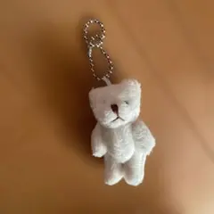 ホワイトクマのぬいぐるみキーホルダー