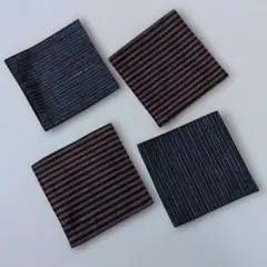 ストライプデザイン コースターセット
