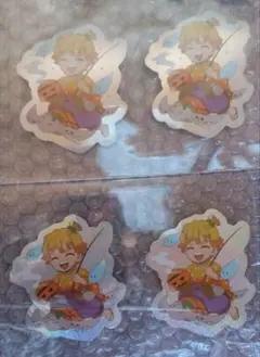 鬼滅の刃　ufotable　ハロウィン　2022 ステッカー　我妻善逸