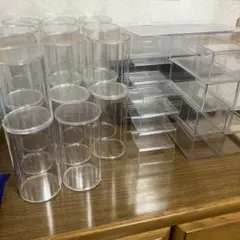 クリアスライダー小×7、大×1 プリンカップ180×5 、430×5 おまけ - メルカリ