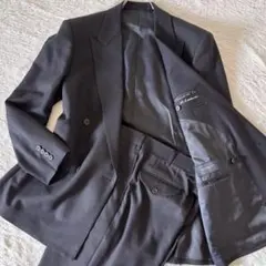 Burberrys シングルウールセットアップスーツ ダークグレー - メルカリ