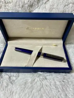 最終値下げ中　新品未使用【万年筆】WATERMAN エクセプション スリムブルーのサムネイル