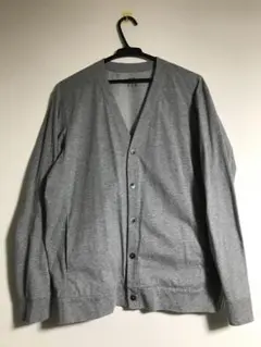 ユニクロ エアリズム UVカット カーディガン グレー L