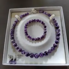 ⭐︎【天然】アメジスト ネックレス 54x19.5x17mm - メルカリ