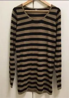 ボーダーニット 長袖 お値下げ中