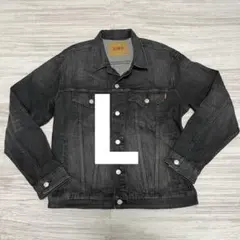 EDWIN デニムジャケット ブラック Lサイズのサムネイル