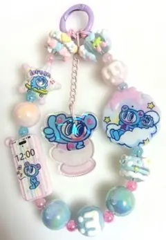 June.am様専用 エンジェルブルーストラップ