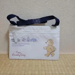 TDS ダッフィー サコッシュ ショルダーバッグ