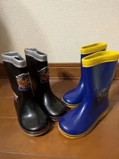 【値下げ】アキレスレインブーツ　長靴　16cm　2E 2足セットのサムネイル