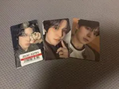 ATEEZ ユノ デジパ 封入トレカ 3枚