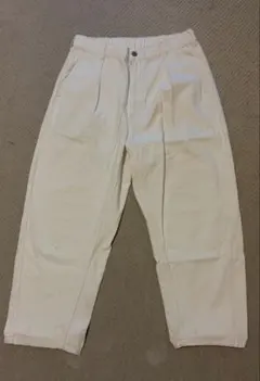 ワイドパンツ オフホワイト